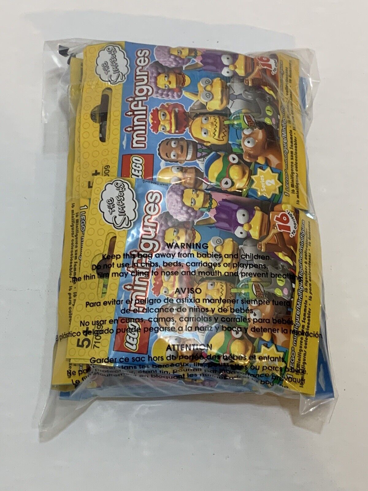 LEGO THE SIMPSONS Series 2 Minifigures 71009 - Complete Set of 16 (SEALED)