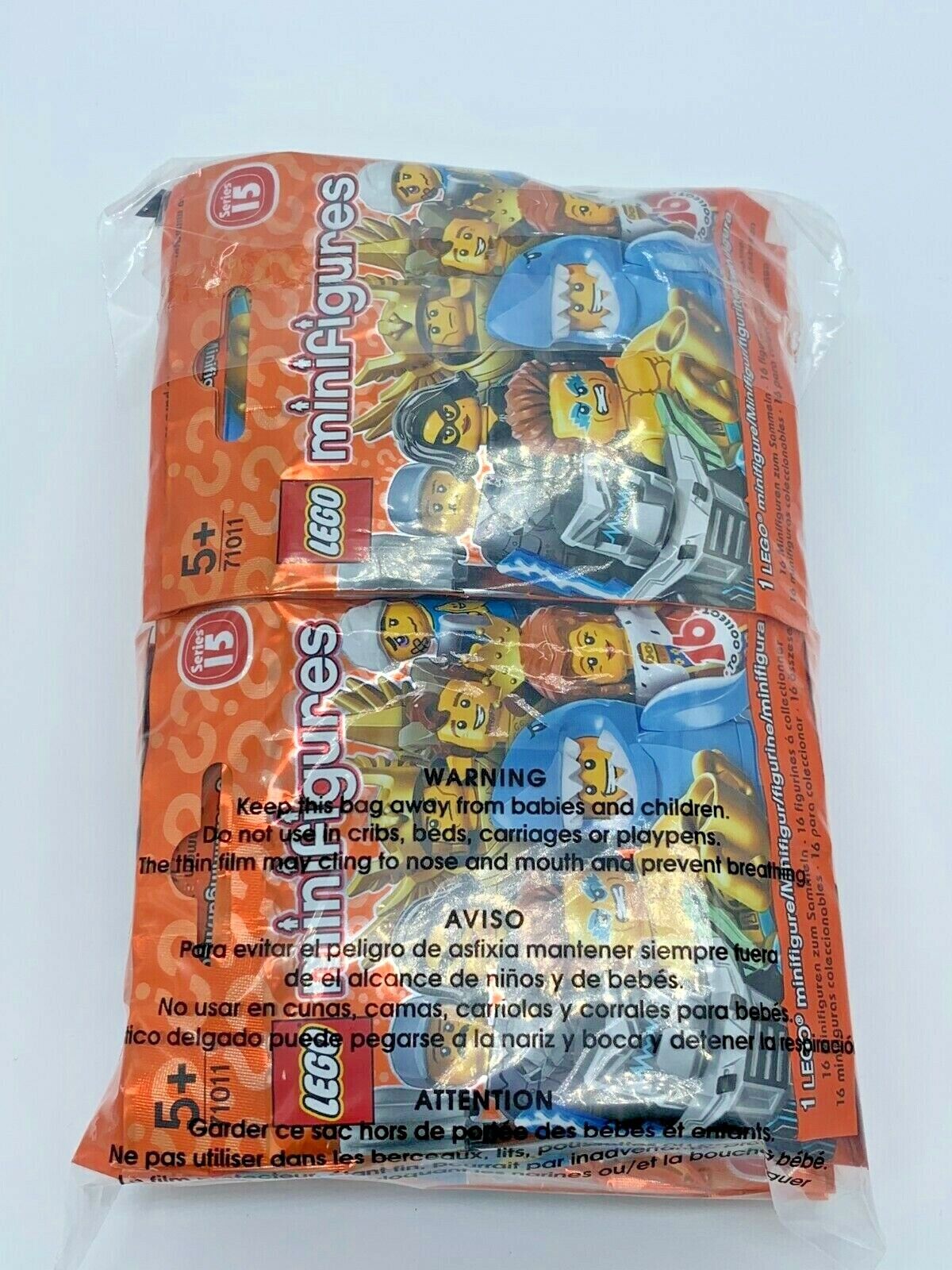 LEGO SERIES 15 Collectible Minifigures 71011 - Complete Set of 16 (SEALED)