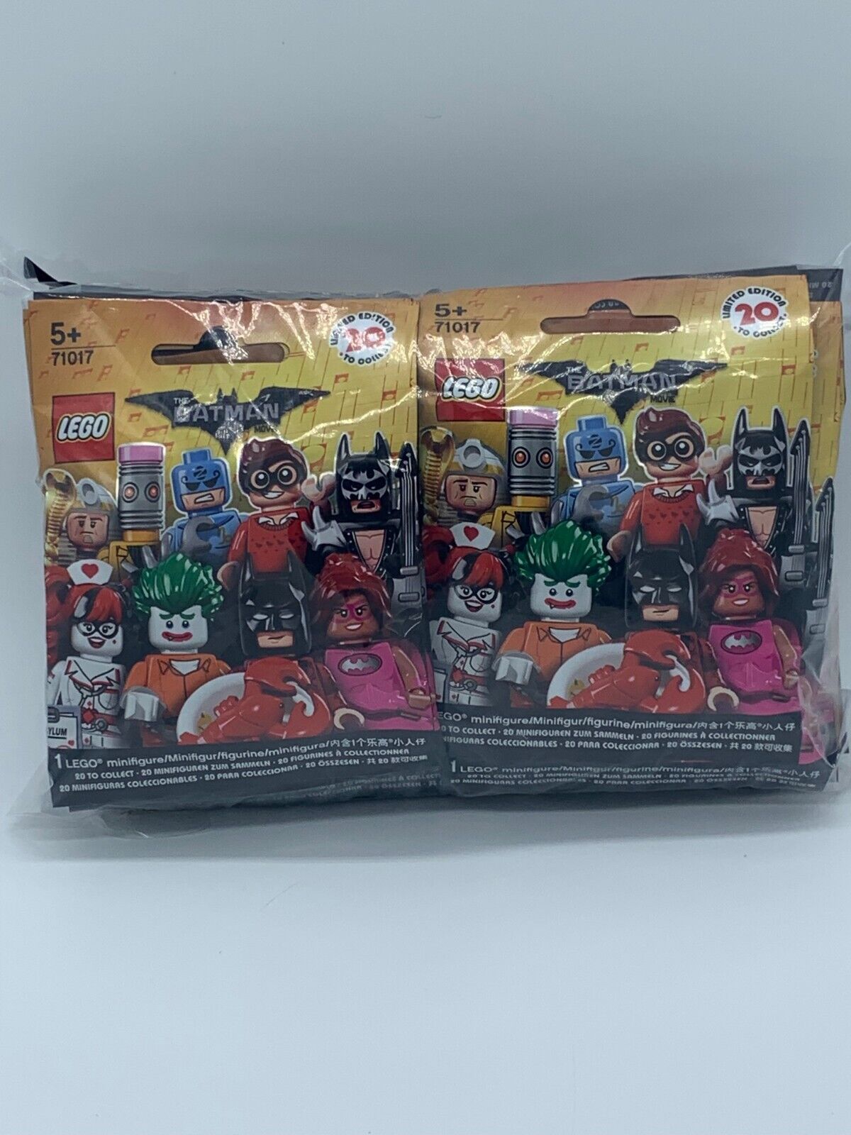 LEGO THE BATMAN MOVIE Minifigures Series 1 71017 - Complete Set of 20 (SEALED)