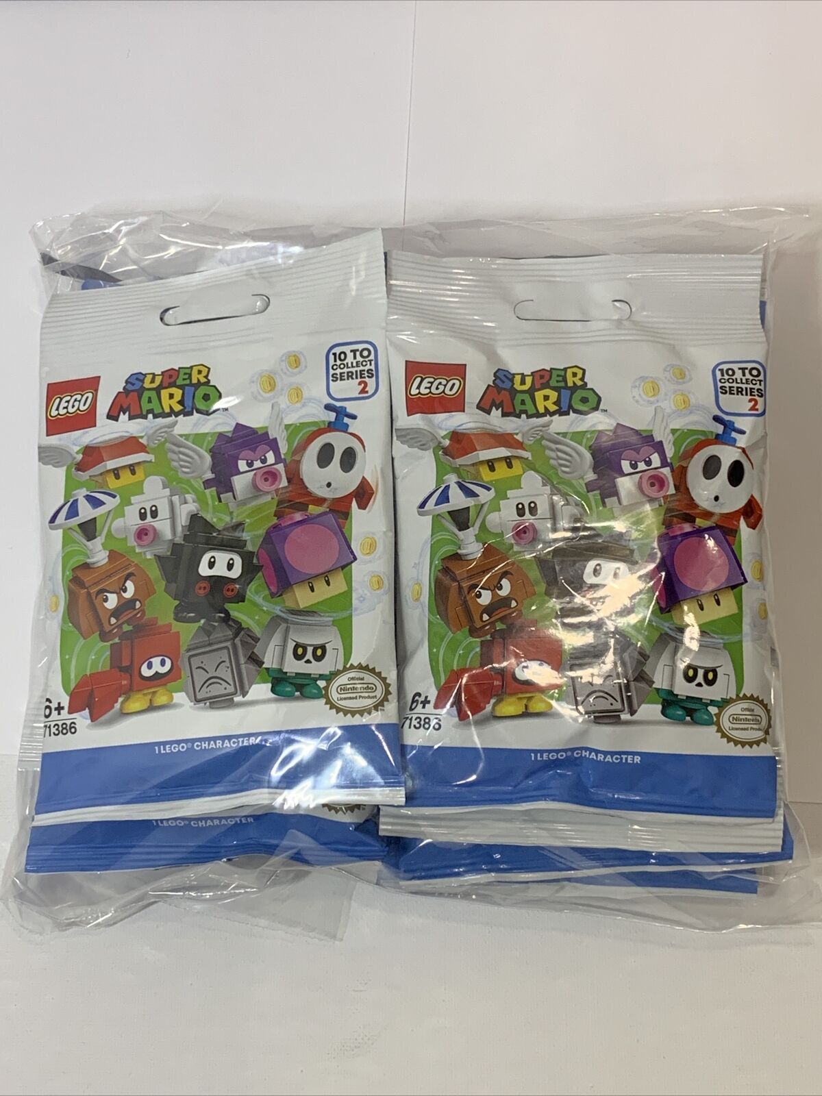 LEGO SUPER MARIO Series 2 Character Packs 71386 - Complete Set of 10 (SEALED)