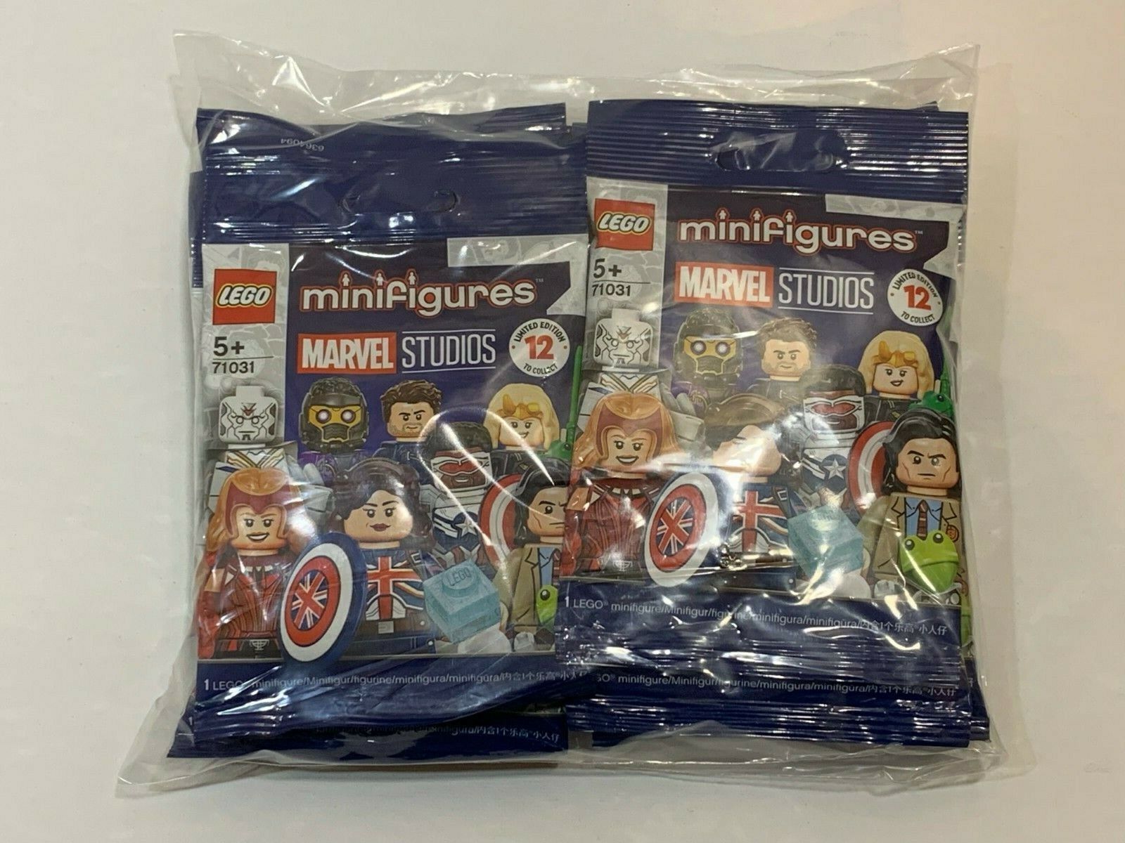 LEGO MARVEL STUDIOS Collectible Minifigures 71031 - Complete Set of 12 (SEALED)