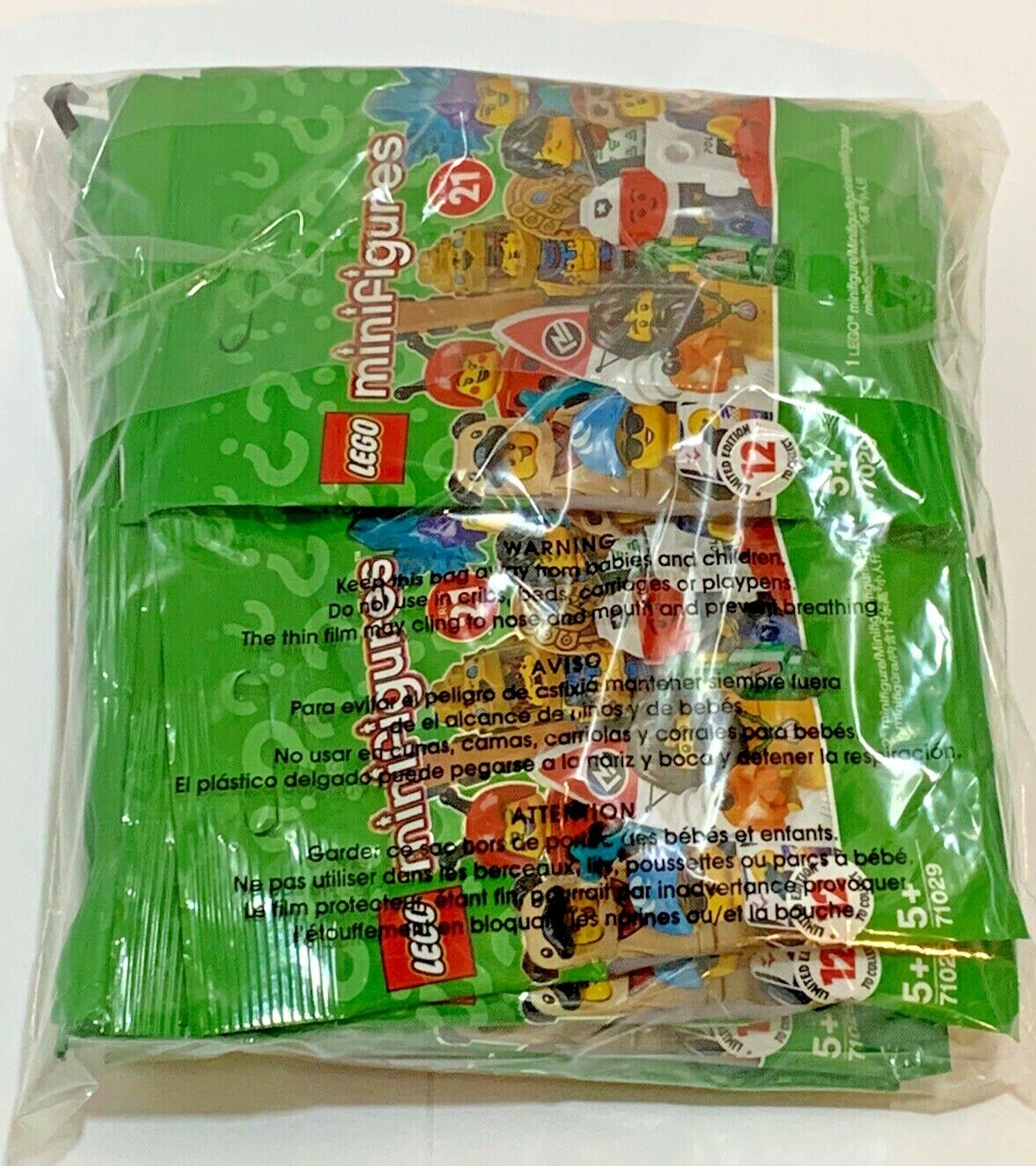 LEGO SERIES 21 Collectible Minifigures 71029 - Complete Set of 12 (SEALED)