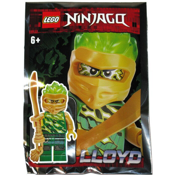 LEGO Ninjago Lloyd Spinjitzu Slam Gold Saber 892060 SEALED ACE