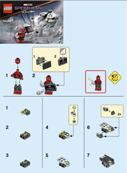 LEGO Marvel Super Heroes: Spider-Man Bridge Battle (30443)