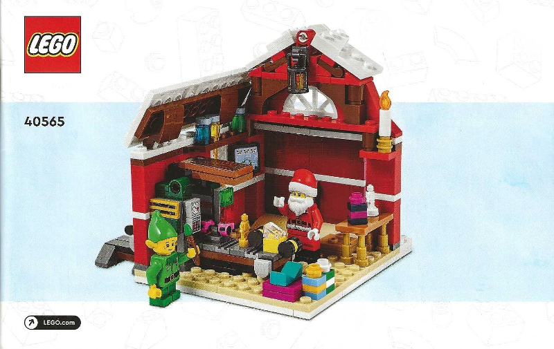 LEGO Seasonal:  Santa's Workshop (40565) Limited Edition 329pcs - SEALED