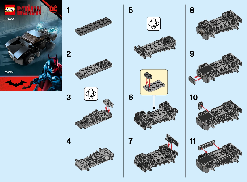 LEGO DC Comics Super Heroes: Batman Batmobile (30455)