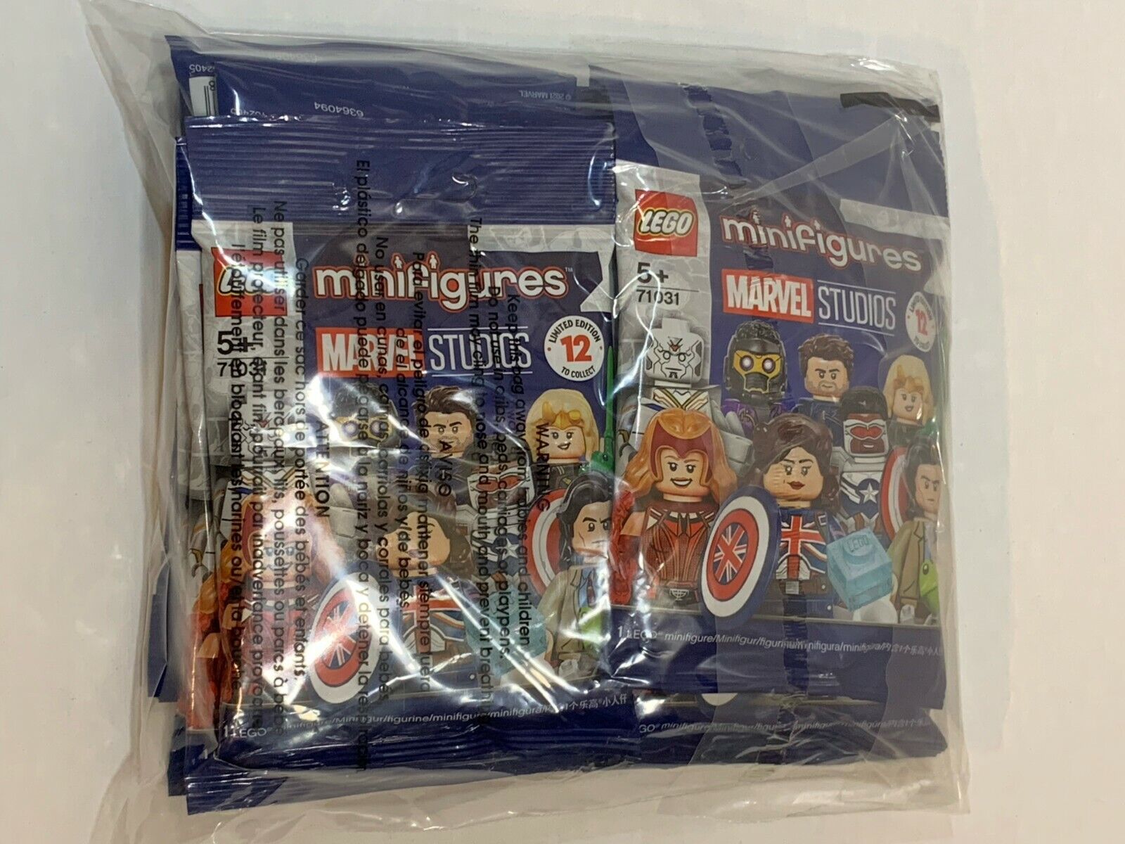 Complete Set deals of 12 71031 Marvel Series Collectible Minifigures *UNOPENED*