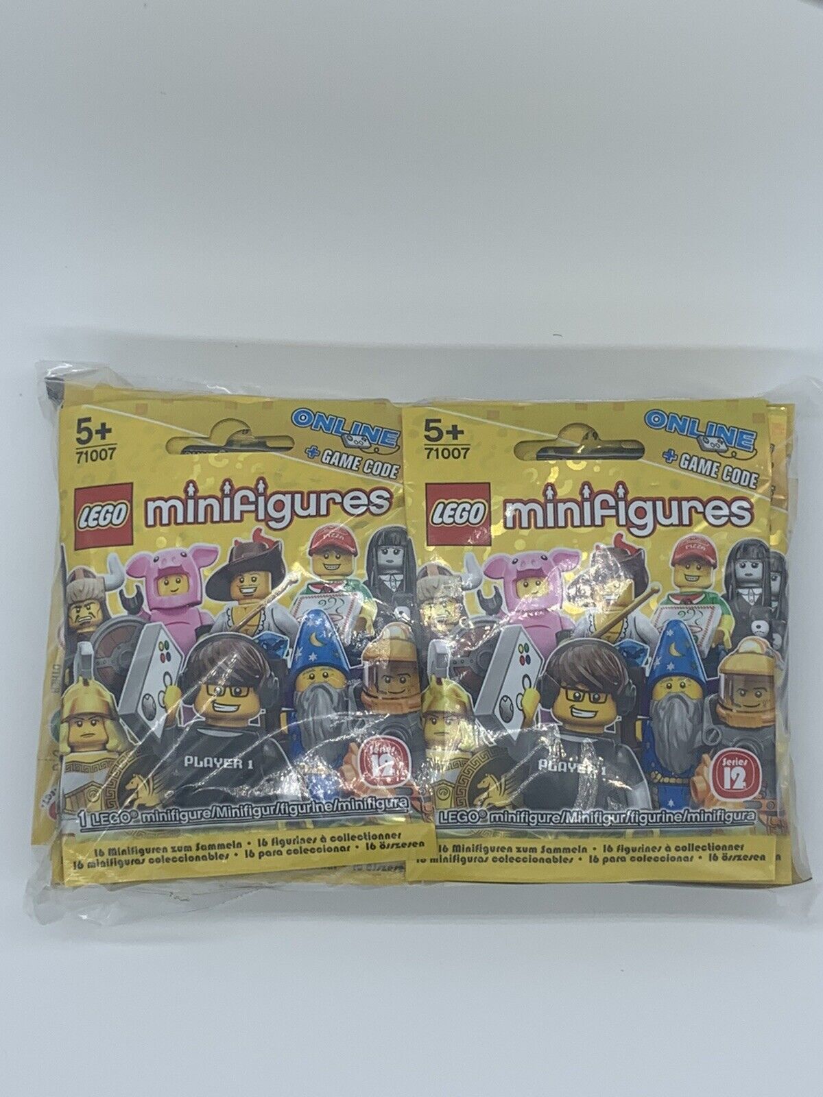 LEGO SERIES 12 Collectible Minifigures 71007 - Complete Set of 16 (SEALED)