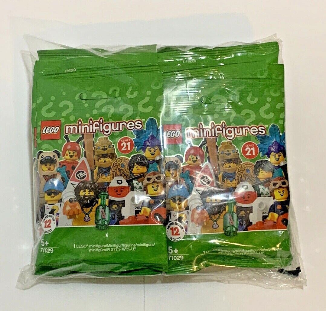 LEGO SERIES 21 Collectible Minifigures 71029 - Complete Set of 12 (SEALED)