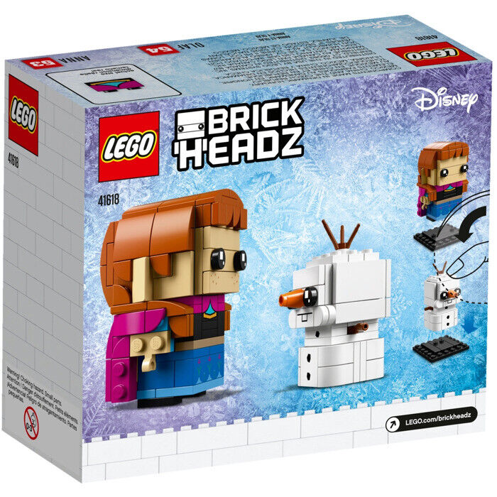 LEGO Brickheadz Disney Frozen Olaf & Anna 41618 (SEALED)