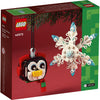 LEGO Penguin & Snowflake Ornaments 40572 (SEALED)